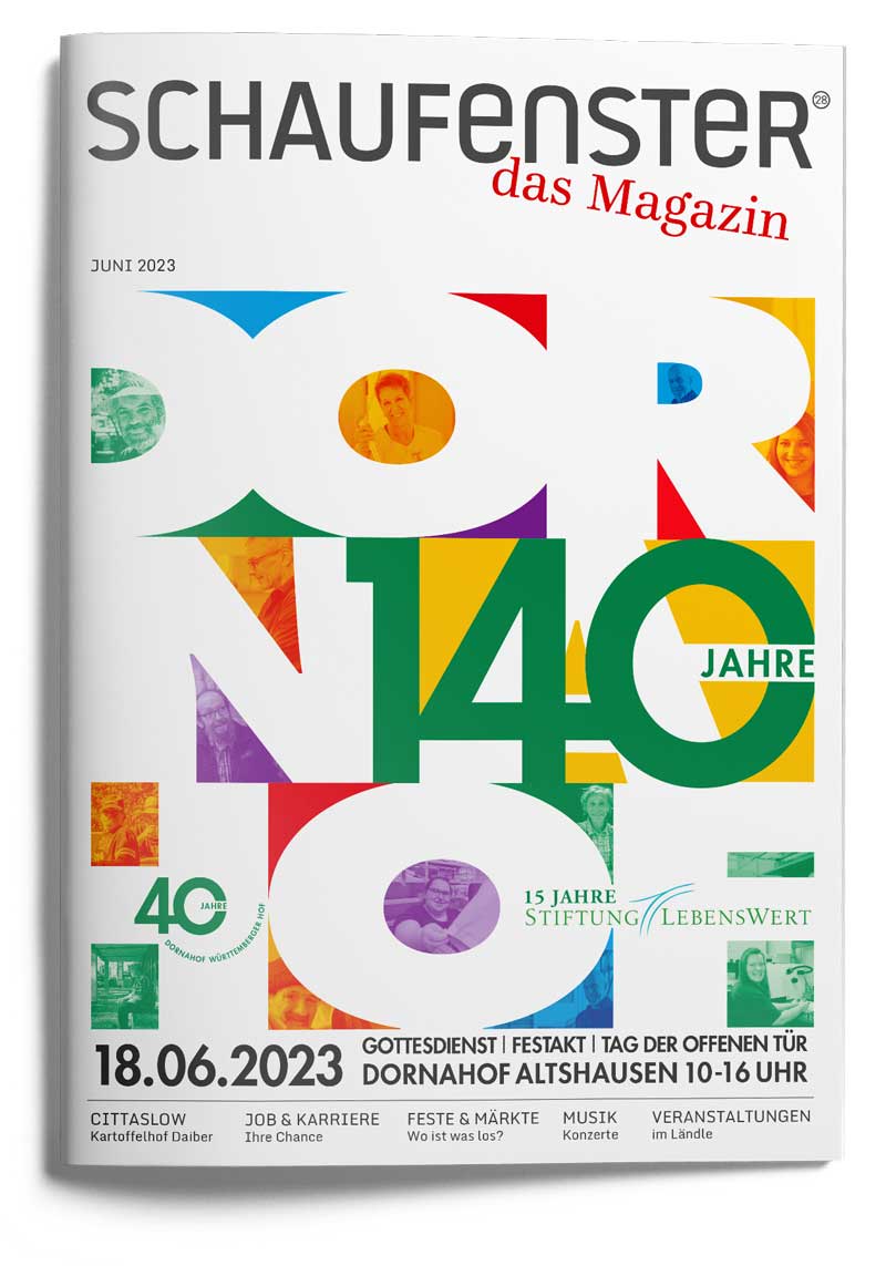 Titelbild Schaufenster Magazin