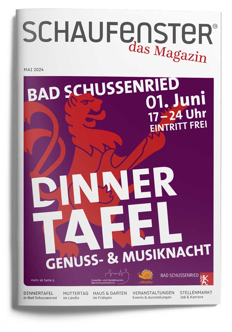 Titelbild Schaufenster Magazin