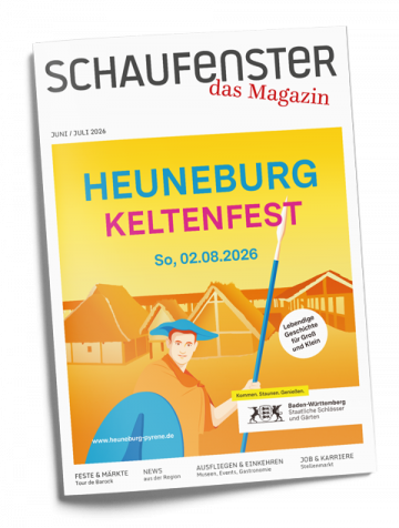 Titelbild Schaufenster Magazin schräg