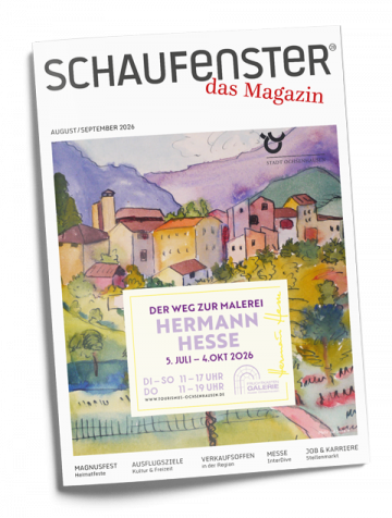 Titelbild Schaufenster Magazin schräg